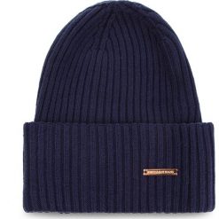 Czapka TRUSSARDI JEANS - Hat Rib-Knitted 59Z00079 U290. Szare czapki zimowe damskie marki Calvin Klein Jeans, na zimę, z jeansu. Za 189,00 zł.