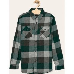 Vans - Koszula dziecięca 139,5-173 cm. Szare koszule chłopięce Vans, z bawełny, casualowe, długie. W wyprzedaży za 159,90 zł.