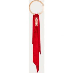 Moschino - Apaszka. Czarne szaliki damskie MOSCHINO, bez wzorów, z jedwabiu. Za 479,90 zł.