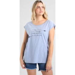 T-shirty damskie: Ragwear Plus COPACABANA Tshirt z nadrukiem light blue mel