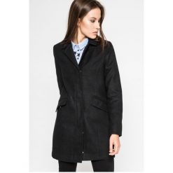 Vero Moda - Płaszcz. Czarne płaszcze damskie marki Vero Moda, s, z elastanu. W wyprzedaży za 139,90 zł.
