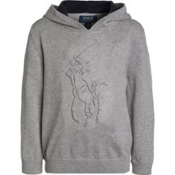 Polo Ralph Lauren BIG Bluza z kapturem andover heather. Szare bluzy dziewczęce Polo Ralph Lauren, z bawełny, z kapturem. Za 399,00 zł.