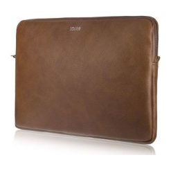 Skórzany pokrowiec etui na laptopa 13 cali Solier SA23 brązowy - brązowy \ 13 cali. Pomarańczowe etui męskie Solier, z bawełny. Za 149,99 zł.