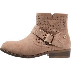 XTI Botki taupe. Brązowe botki damskie skórzane marki Xti. Za 209,00 zł.