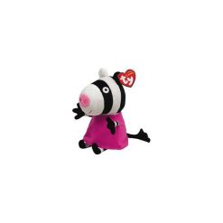 Przytulanki i maskotki: Maskotka Beanie Babies Lic PEPPA PIG – Zoe Zebra (8421461745)