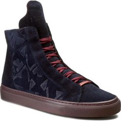 Sneakersy KAZAR - Carlos 27370-02-19 Granat. Niebieskie sneakersy męskie Kazar, bez zapięcia. W wyprzedaży za 239,00 zł.
