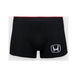Bokserki męskie Honda guns. Czerwone bokserki męskie MegaKoszulki, bez wzorów, z elastanu. Za 49,90 zł.