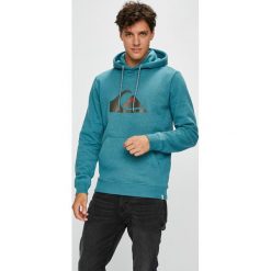 Quiksilver - Bluza. Zielone bejsbolówki męskie Quiksilver, l, z nadrukiem, z bawełny, z kapturem. W wyprzedaży za 219,90 zł.