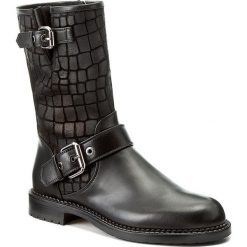 Buty zimowe damskie: Botki LORIBLU – 8I EA1209 EA Nappa Nera/Crosta Cocco