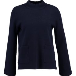 Swetry klasyczne damskie: Selected Femme SFINETTA HIGHNECK Sweter dark sapphire