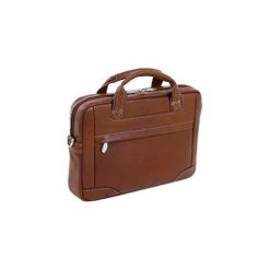 Torba MCKLEIN Bronzeville 15.6 cali Brązowy. Pomarańczowe plecaki męskie Mcklein, w paski, z materiału, biznesowe. Za 773,99 zł.