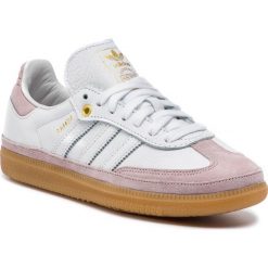 Buty adidas - Samba Og W Relay CG6097 Ftwwht/Ftwwht/Sofvis. Białe buty sportowe damskie Adidas, bez wzorów, z zamszu, sportowe. Za 399,00 zł.