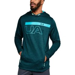 Bejsbolówki męskie: Under Armour Bluza męska Tech Terr PO Graphic Hoodie niebieska r. XXL (1306445-716)
