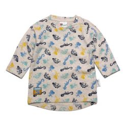 Gelati T-Shirt Chłopięcy Dinosaur 74 Szary. Szare t-shirty chłopięce marki Gelati. W wyprzedaży za 49,00 zł.