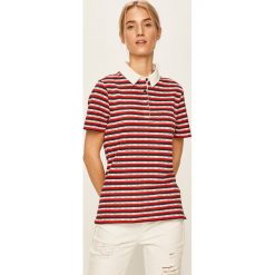 Tommy Jeans - T-shirt. Bluzki damskie Tommy Jeans, s, bez wzorów, z bawełny, bez kołnierzyka, z krótkim rękawem. Za 299,90 zł.