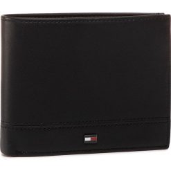 Duży Portfel Męski TOMMY HILFIGER - Th Essential Cc Flap And Coin AM0AM06164 BDS. Czarne portfele męskie TOMMY HILFIGER, bez wzorów, ze skóry. Za 299,00 zł.