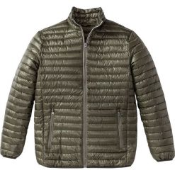 Lekka kurtka pikowana Regular Fit bonprix ciemnooliwkowy. Zielone płaszcze męskie bonprix, m, bez wzorów, bez kaptura. Za 69,99 zł.