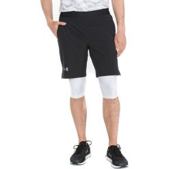 Under Armour Speedpocket Long 2-in-1 Szorty Czarny Biały. Czarne spodenki i szorty męskie Under Armour, xxl, bez wzorów, z elastanu. Za 412,95 zł.