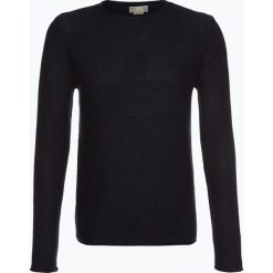 Solid - Sweter męski – Jarah, niebieski. Niebieskie swetry klasyczne męskie marki Solid, l, z bawełny. Za 179,95 zł.