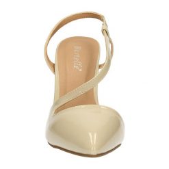 CZÓŁENKA CASU 898-2. Szare buty ślubne damskie Casu, na koturnie. Za 64,99 zł.