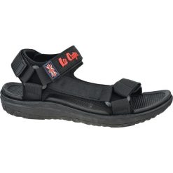 Lee Cooper Women's Sandals LCWL-20-34-016. Czarne sandały damskie Lee Cooper, bez wzorów, sportowe, bez obcasa, bez zapięcia. W wyprzedaży za 89,99 zł.