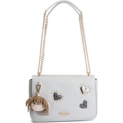 Torebka LOVE MOSCHINO - JC4059PP17LF0001 Grigio. Niebieskie torebki klasyczne damskie marki Love Moschino, bez wzorów, ze skóry ekologicznej, klasyczne, bez dodatków. Za 929,00 zł.