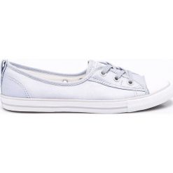 Converse - Tenisówki. Niebieskie trampki i tenisówki damskie marki Converse, z gumy. W wyprzedaży za 179,90 zł.