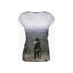 Zombie women's t-shirt. Szare t-shirty damskie marki Mars from venus, s, bez wzorów, bez kołnierzyka. Za 101,40 zł.