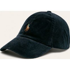 Polo Ralph Lauren - Czapka. Niebieskie czapki męskie Polo Ralph Lauren, bez wzorów, z elastanu. Za 219,90 zł.