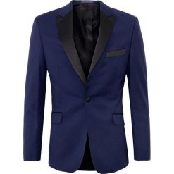 Marynarka VALERIO 15-10M1BO. Niebieskie marynarki męskie Giacomo Conti, s, bez wzorów, z wełny, eleganckie. Za 1298,00 zł.