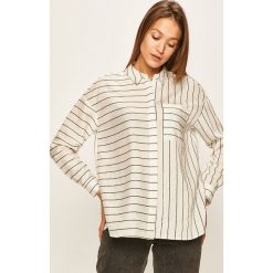 Vero Moda - Koszula. Czarne bluzki damskie Vero Moda, na co dzień, s, bez wzorów, z poliesteru, klasyczne, z klasycznym kołnierzykiem, z długim rękawem. W wyprzedaży za 129,90 zł.