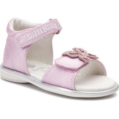 Sandały LELLI KELLY - Nausica LK9354 Glitter Rose GC01. Różowe sandały dziewczęce Lelli Kelly, ze skóry ekologicznej, bez zapięcia. W wyprzedaży za 169,00 zł.