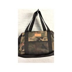 Sportowa torba Mili Fit Bag - black/moro. Zielone torby podróżne marki Militu, w paski, sportowe, bez dodatków. Za 230,00 zł.