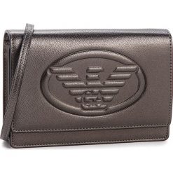 Torebka EMPORIO ARMANI - Y3B086 YH18A 80233 Stell. Szare listonoszki damskie Emporio Armani, ze skóry ekologicznej, bez dodatków. W wyprzedaży za 399,00 zł.