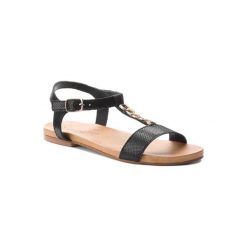 LASOCKI ARC-3039-01. Żółte sandały damskie Lasocki, bez wzorów, ze skóry, bez obcasa, bez zapięcia. Za 99,99 zł.