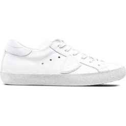 Buty PHILIPPE MODEL PARIS Biały. Białe buty sportowe damskie marki Philippe Model, z aplikacjami, z bawełny, klasyczne. W wyprzedaży za 780,00 zł.