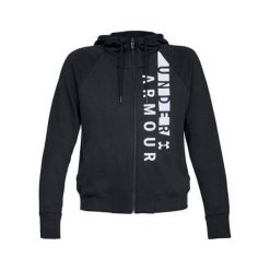 Under Armour Bawełniana bluza polarowa WM FZ, Kobiety Damska odzież sportowa M. Czarna bluzy sportowe damskie Under Armour, m, bez wzorów, z bawełny, bez rękawów, bez kaptura. W wyprzedaży za 299,99 zł.