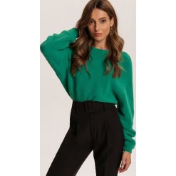 Zielony Sweter Shirinrelle. Zielone swetry damskie Renee, s, bez wzorów, casualowe, bez rękawów, bez kaptura. Za 149,99 zł.
