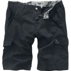 Bermudy męskie: Black Premium by EMP Army Vintage Shorts Krótkie spodenki czarny