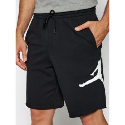 Szorty sportowe NIKE Jordan Jumpman Logo Fleece AQ3115. Czarne spodnie męskie Nike, m, bez wzorów, z bawełny, sportowe. Za 149,00 zł.