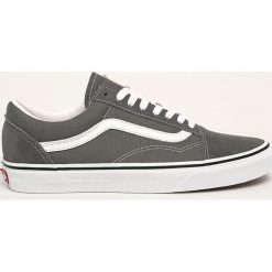 Vans - Tenisówki. Szare trampki męskie Vans, bez wzorów, ze skóry, na sznurówki. W wyprzedaży za 279,90 zł.