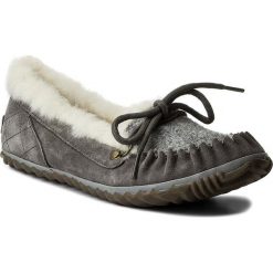 Półbuty SOREL - Out N About Slipper NL2431 Quarry/Fawn 052. Szare półbuty damskie marki Sorel, bez wzorów, ze skóry, bez obcasa, na płaskiej podeszwie, bez zapięcia. W wyprzedaży za 219,00 zł.