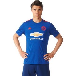 Koszulki sportowe męskie: Adidas Koszulka męska MUFC A JSY niebieska r. M (AI6704)