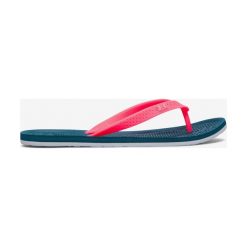 Under Armour Atlantic Dune Japonki Niebieski Różowy. Różowe klapki damskie Under Armour, w paski, z materiału, bez obcasa. Za 111,95 zł.