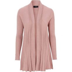 Freequent Sweter Claudisse Long różowy female różowy S (38). Różowe swetry damskie Freequent, s, bez wzorów, z dzianiny, bez rękawów, bez kaptura. Za 229,00 zł.