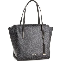 Shopper bag damskie: Torebka CALVIN KLEIN BLACK LABEL – Frame Large Shopper K60K604170 001
