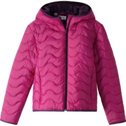 Kurtka pikowana bonprix fuksja - ciemny lila. Różowe kurtki dziewczęce bonprix, z aplikacjami, bez kaptura. Za 129,99 zł.