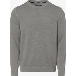 Marc O'Polo - Sweter męski, szary. Szare swetry męskie Marc O'Polo, xl, bez wzorów, z bawełny, eleganckie, polo, bez kaptura. Za 399,95 zł.