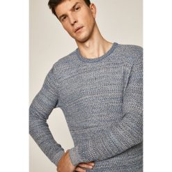Medicine - Sweter. Niebieskie swetry męskie MEDICINE, s, melanż, z bawełny, z okrągłym kołnierzem. Za 129,90 zł.