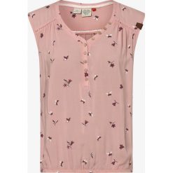 Ragwear - Koszulka damska – Salty A, różowy. Różowe koszulki damskie Ragwear, s, w koronkowe wzory, z koronki, eleganckie, bez kołnierzyka, bez rękawów. Za 179,95 zł.
